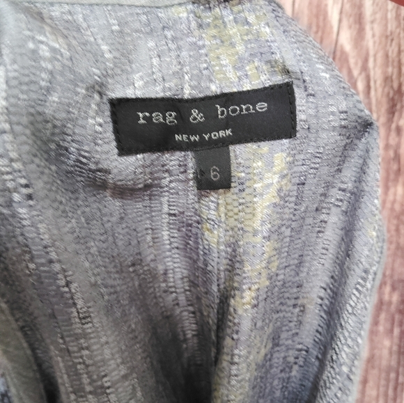 PRICE DROP! Rag And Bone Womens 100% Silk Blouse Sleeveless - Picture 6 of 7